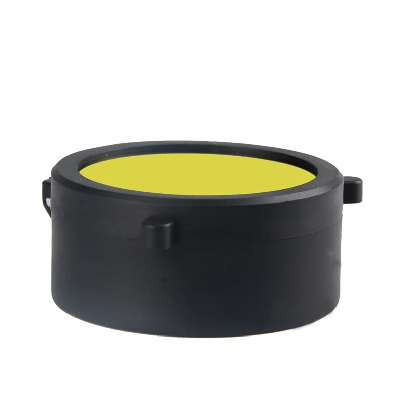 3069mm Transparent Yellow Riflescope Lens Cover Flip Up Quick Spring
