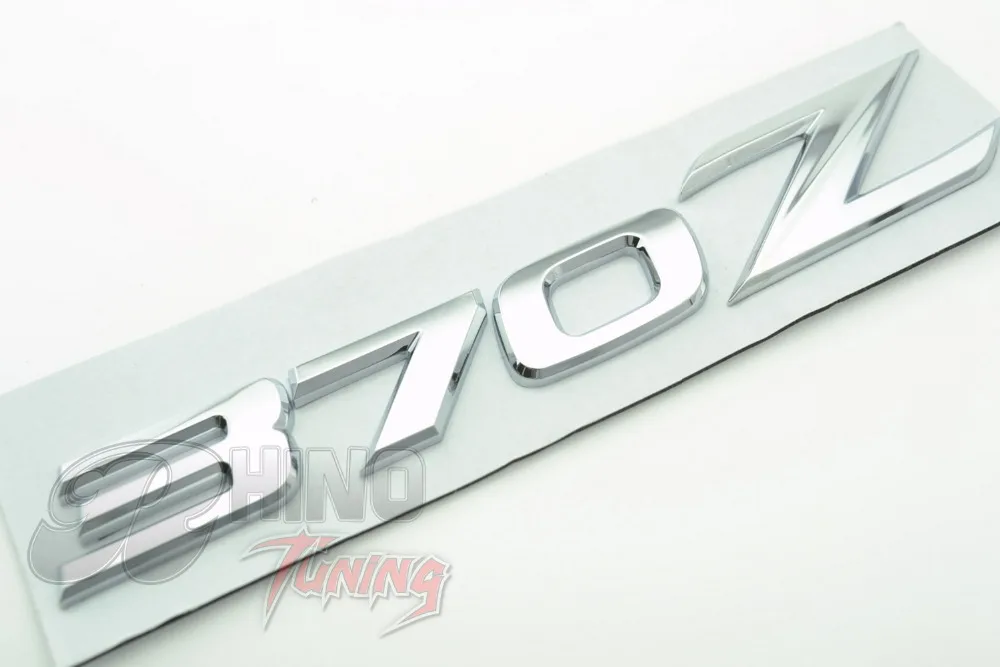 Buy NISSAN 370Z CHROME REAR Z EMBLEM BADGE FAIRLADY 370 Z NISMO ...
