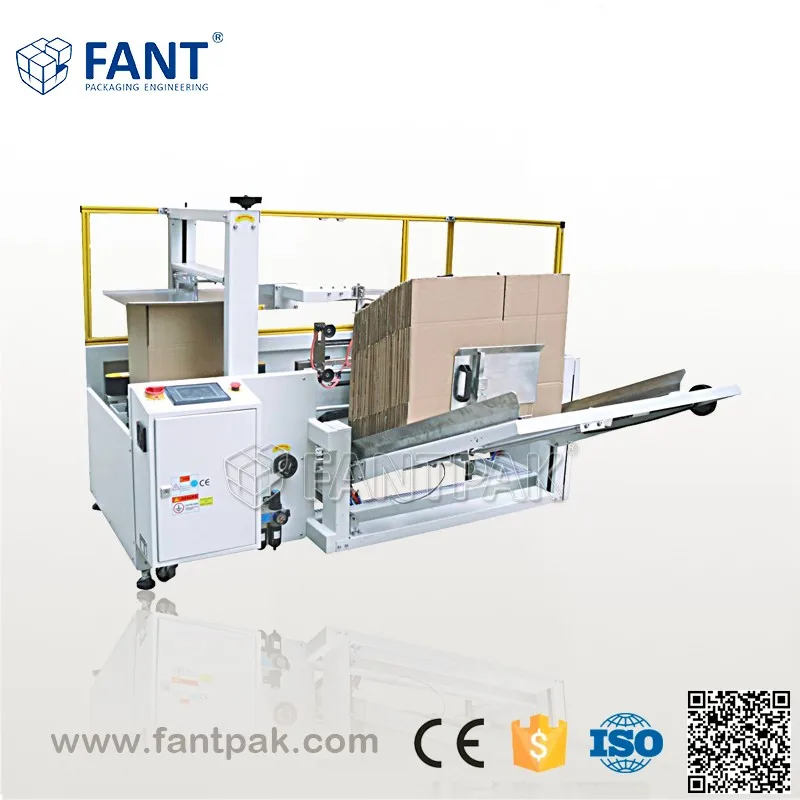 Automatic Case Carton Erector Cardboard Box Forming Machine, View box