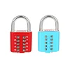 H307 10 digit push button coded design combination lock padlock