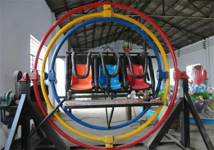 2017 新款户外设备电动人体弹弓人类陀螺出售与 ce认证