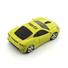 Cute blue headlight car shaped mouse wireless