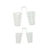 men and women sleeping problem solution device reusable 4pcs anti snoring nose clip vents