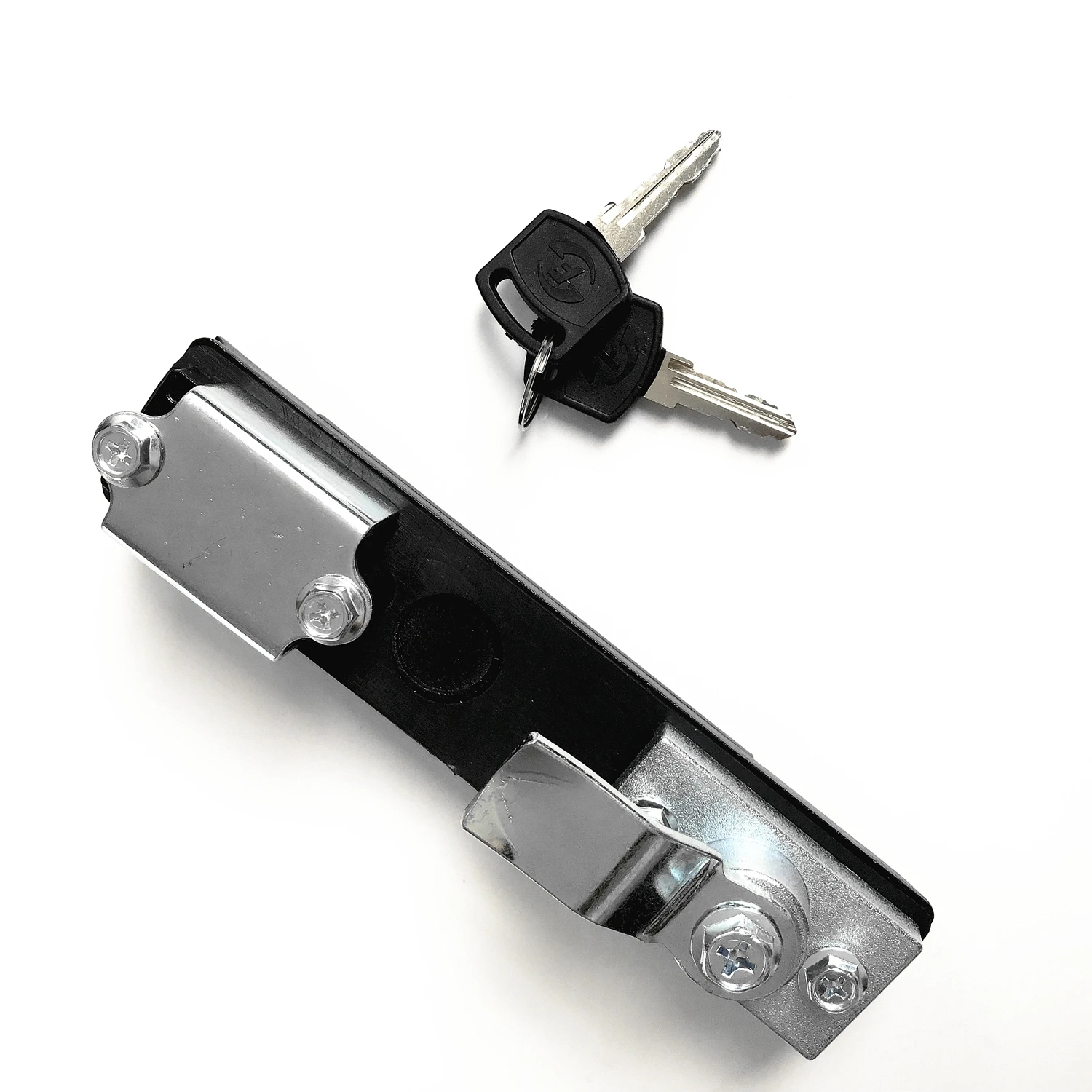 Zdc Black Powder Coated Metal Door Lock With Cam Latch System