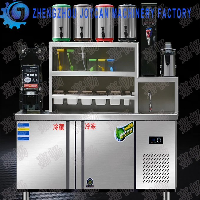 Commercial Lemonade Machine And Milk Tea Work Station Buy Commercial