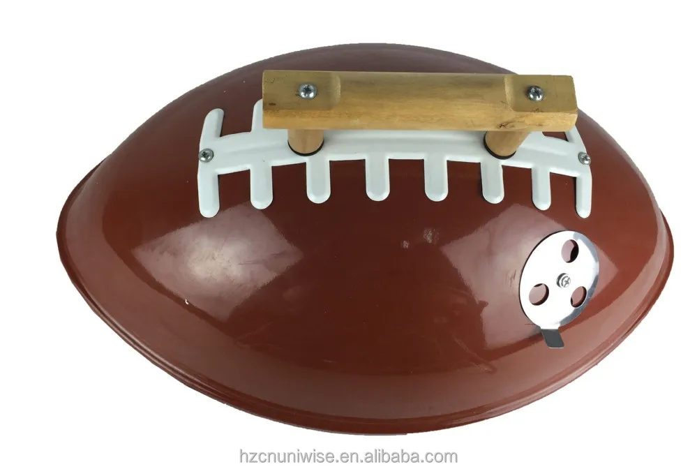 American Oval Football Bbq Charcoal Grill/us Football Shaped Charcoal