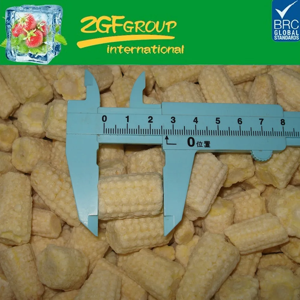 2017 HIGH quality grade A whole IQF frozen baby corn