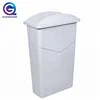 87L outdoor plastic big garbage can plastic square trash can with lid