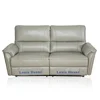 Cheap 5 seat recliner motion sofa set electric genuine leather