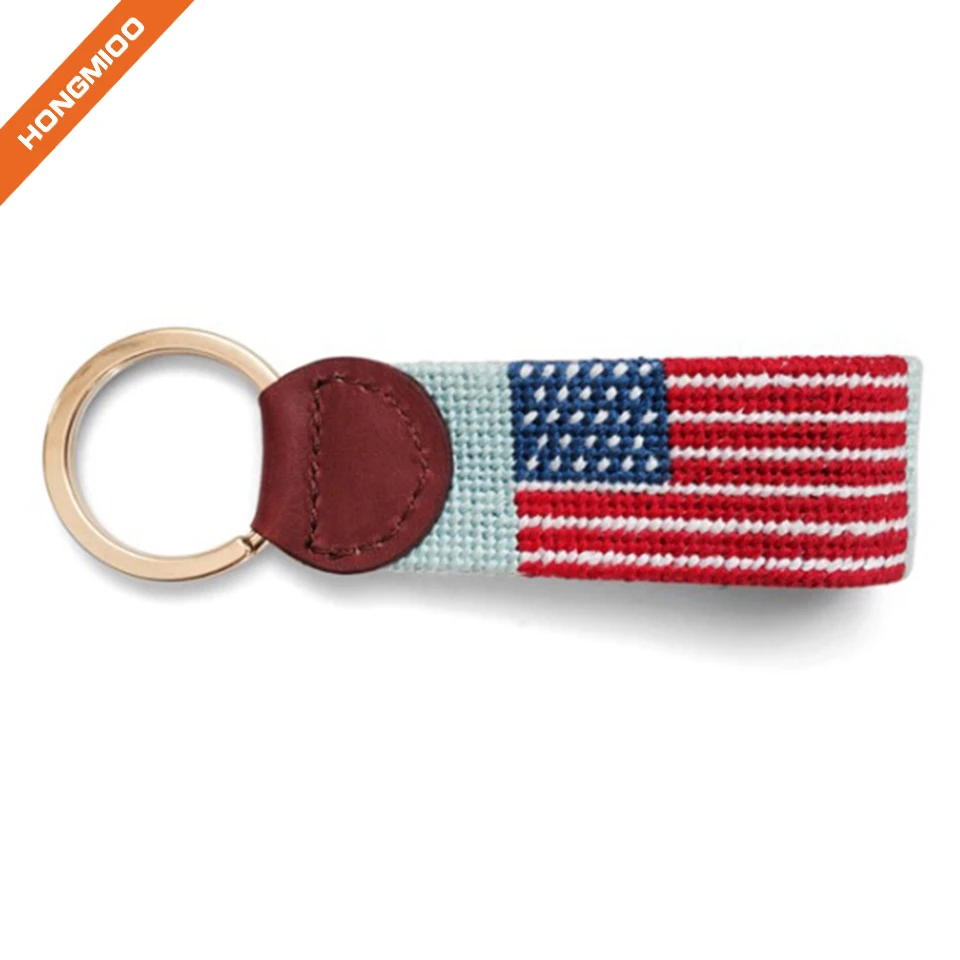 Manufacturer Custom Design Key Chain Fashion Genuine Leather Key Holder