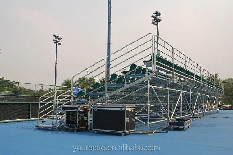 Yourease Stadium I-Beam Structure Bleacher - Durable & Safe