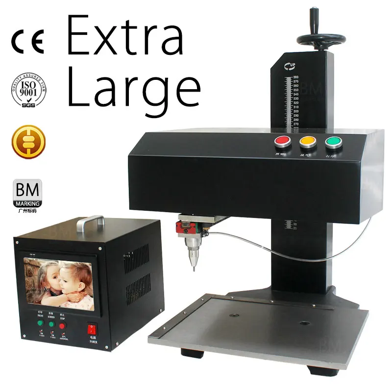 Special Aluminium Die Casting Pneumatic Dot Pin Marking Machine