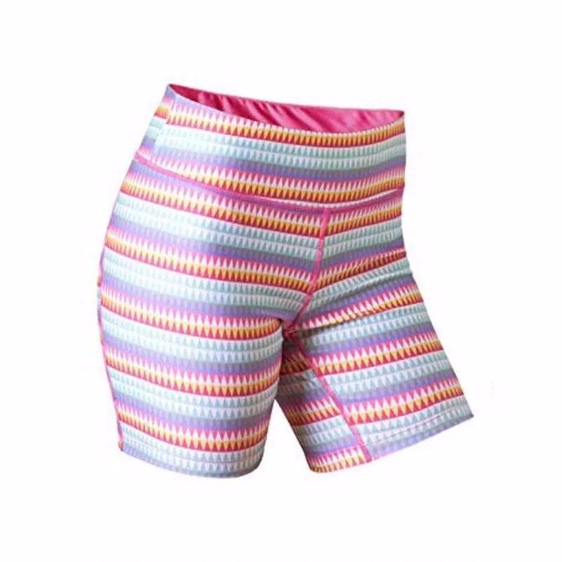 Upf 50 Women's High Waist Swim Shorts Beach Boyshort Swim Bottom Short