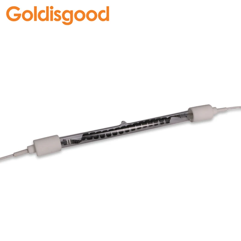 Goldisgood OEM 1.5KW 470mm 220V infrared heat tube lamp for paint drying
