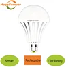 LED E27 Energy Saving Rechargeable Intelligent Light Bulb Lamp Emergency Lights