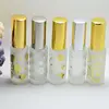 FX51TJ 15ML Wholesale Frost Pattern Carving With Metal Cap Glass Refill Empty Perfume Aluminium Atomizer Spray Bottle