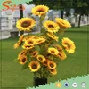 Manufacture artificial sunflowers /Real touch sunflowers in factory price