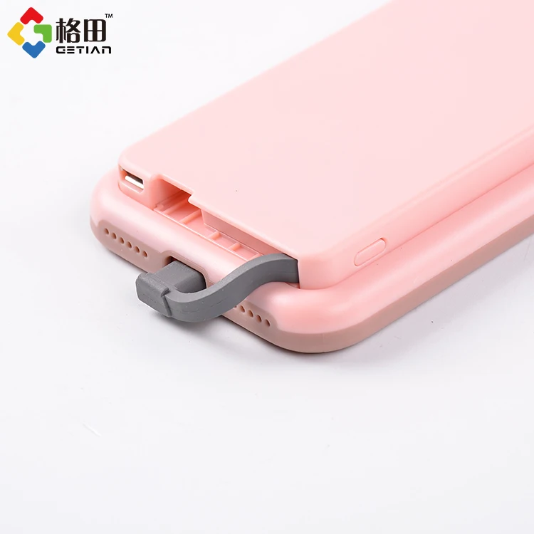 Factory Price Wholesale 3700mah Rechargeable Charging Case For Iphone 8