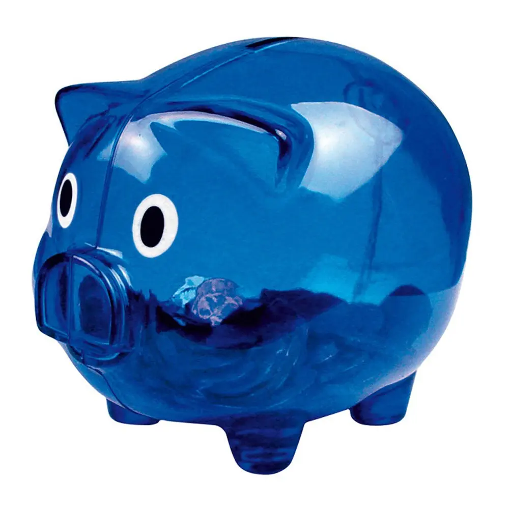 huge plastic piggy bank