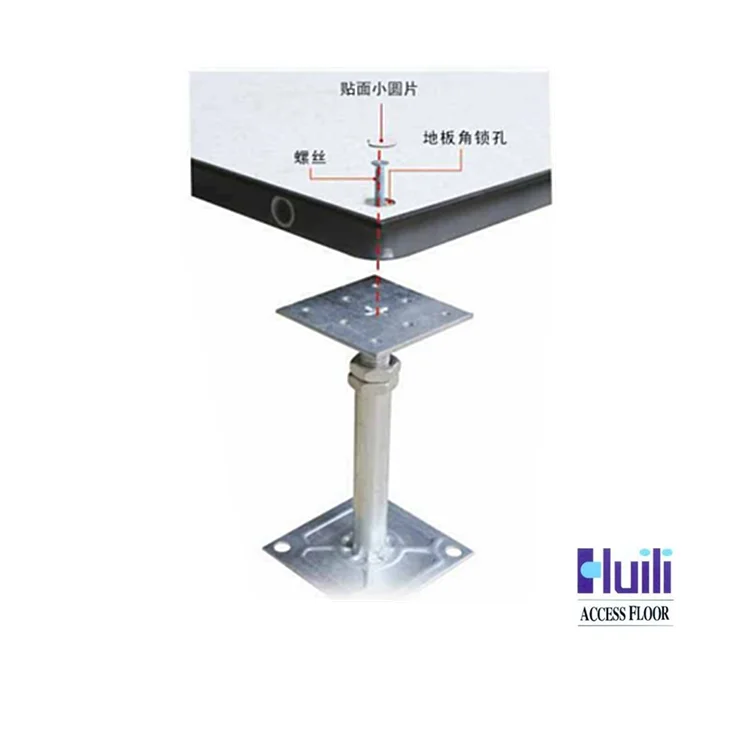 Steel Raised Floor With Cornerlock Laminate Panel Buy Steel Raised