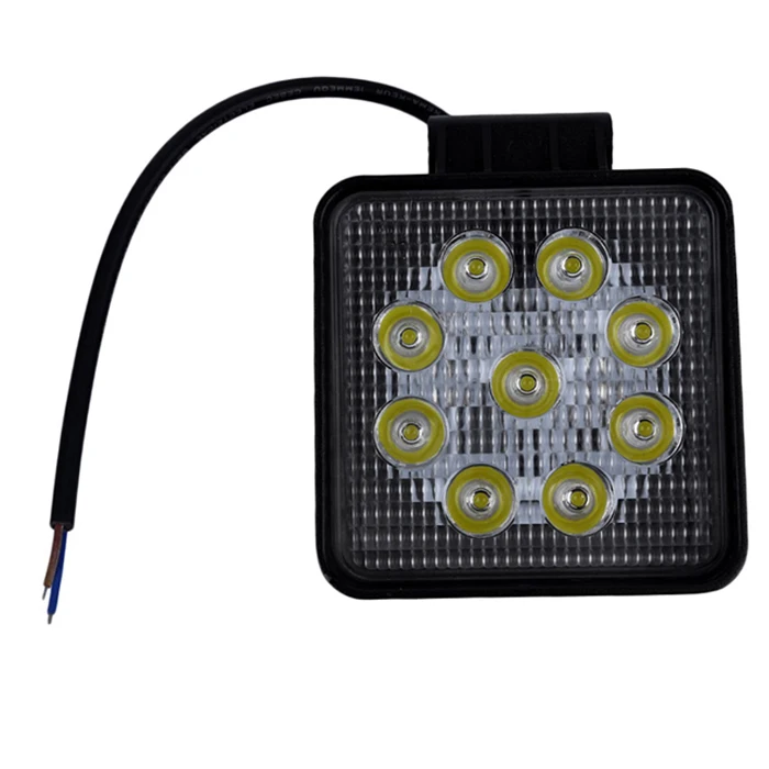 Car Bumper Led Lights 27w Square Led 12v Car Spotlights For Car Led