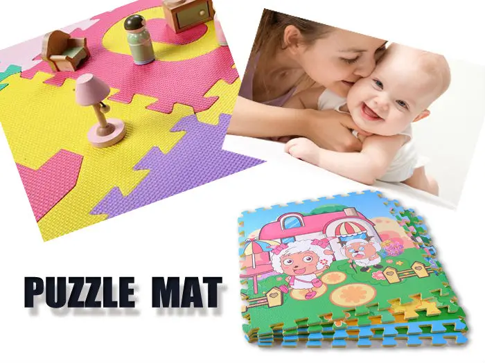 New High Durable Puzzle Mat Kids Mat Baby Cushion And Exercise Mat Printing Pattern For Kids