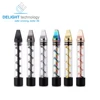Hot sell E Cig Twisty glass blunt new pipe glass blunt with high quality