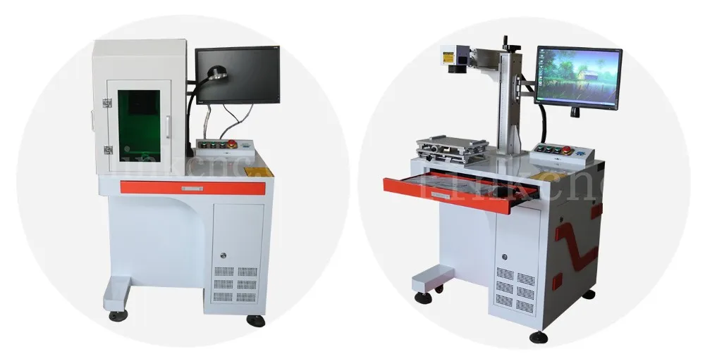 High precision 20w 30w 50w fiber laser marking machine