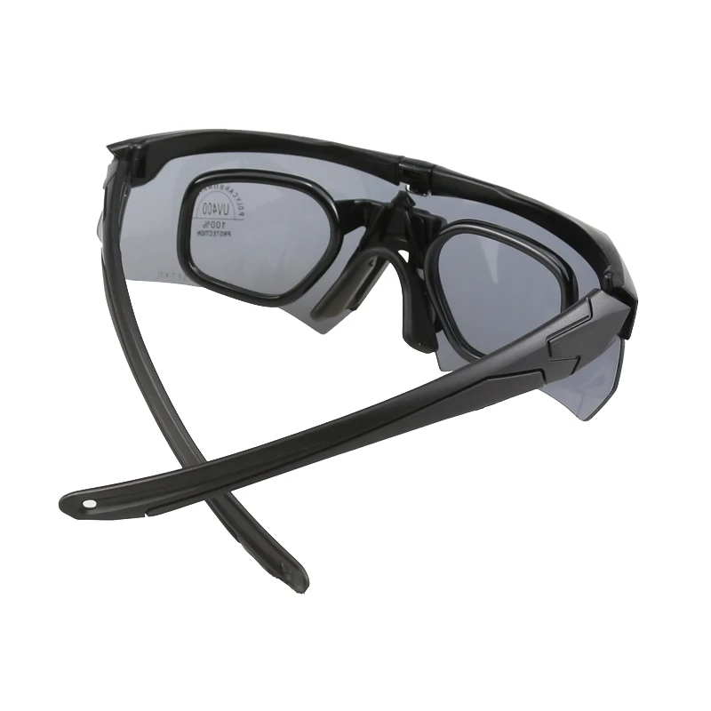 Top Sale Black Removable Lenses Prescription Sunglasses With Case Buy