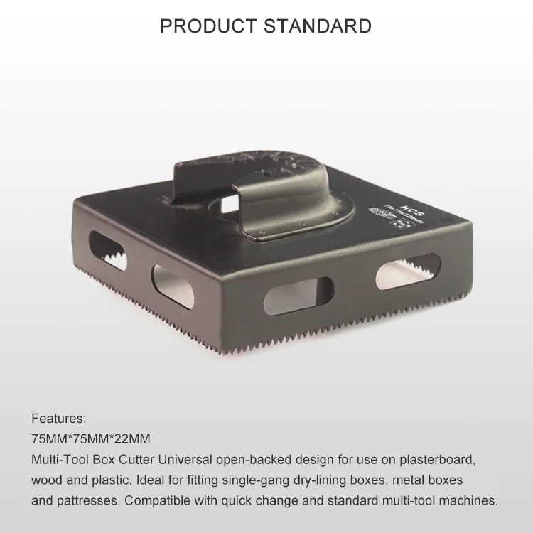 Multitool Box Cutter 1 Gang Socket Cutter Oscillating Saw For