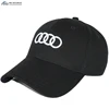 custom embroidered branded car logo event cotton twill baseball caps hats