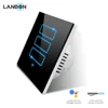 shenzhen Lanbon 3 gang 1 way/2way wifi touch light wall switch for smart home work with Amazon Echo