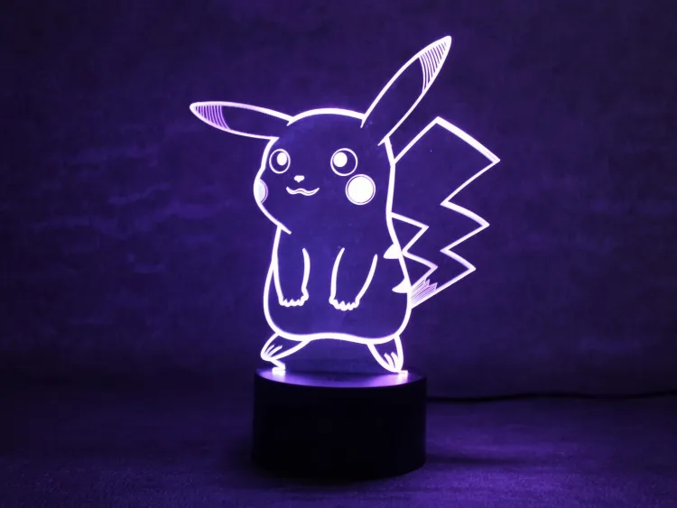 3d night light pokemon