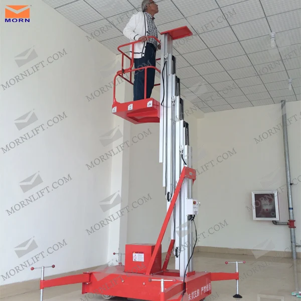Aluminum Hydraulic Vertical Personnel Aerial Lift Platform Buy