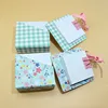 fashion promotional colorful square sticky notes for school and office