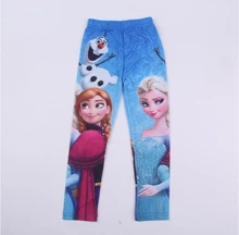 Holčičí legíny Ledové království Anna a Elsa z Aliexpress