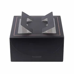 black cake boxes wholesale