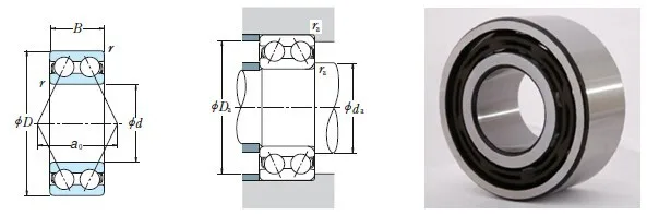 SYBR 5307ZZ angular type double row ball bearing wanted-Choose Angular ...