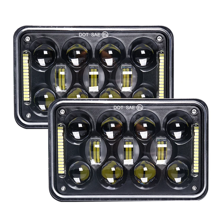 Builtin Canbus Led 4x6 Inch Led Headlight 5" Square Led Headlight For