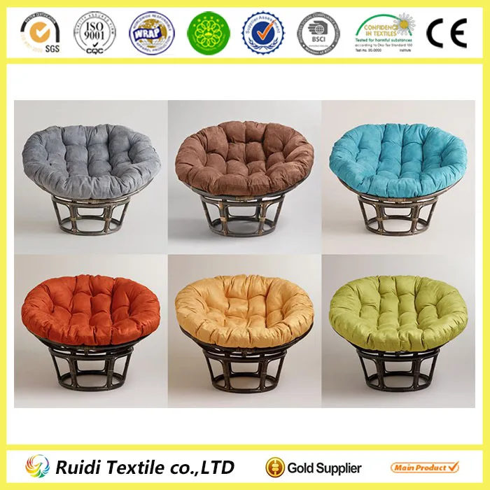 Plain Color Papasan Chair Cushion Round Wicker Chair Cushions Buy