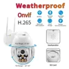 Mini PTZ IP Camera Auto Tracking 1080P 2MP Outdoor Waterproof Mini Speed Dome IR 30M P2P Camera Home Security Camera