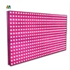 electronic information board programmable led moving message flat p10 single color