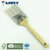 Premium Nylon Polyester Blend Long Wooden Handle Angle Sash Brushes