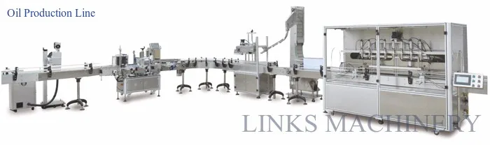 Automatic Bottle Oil Filling Machine for Edible Cooking Vegetable Oil Lubricant Essential Oil Machine manufacture