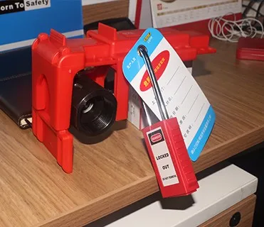 BOSHI 38mm Nylon Shackle ABS Plastic Body Safe Lock With Master Key