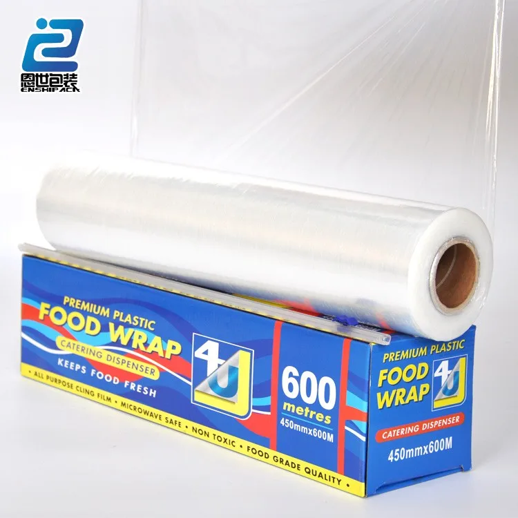 transparent plastic wrapping paper