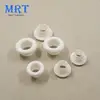 Economical Custom Design round ring white shoe accessories plastic shoe eyelet