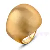 New fashion ball shape finger ring without stone white gold plated ring design