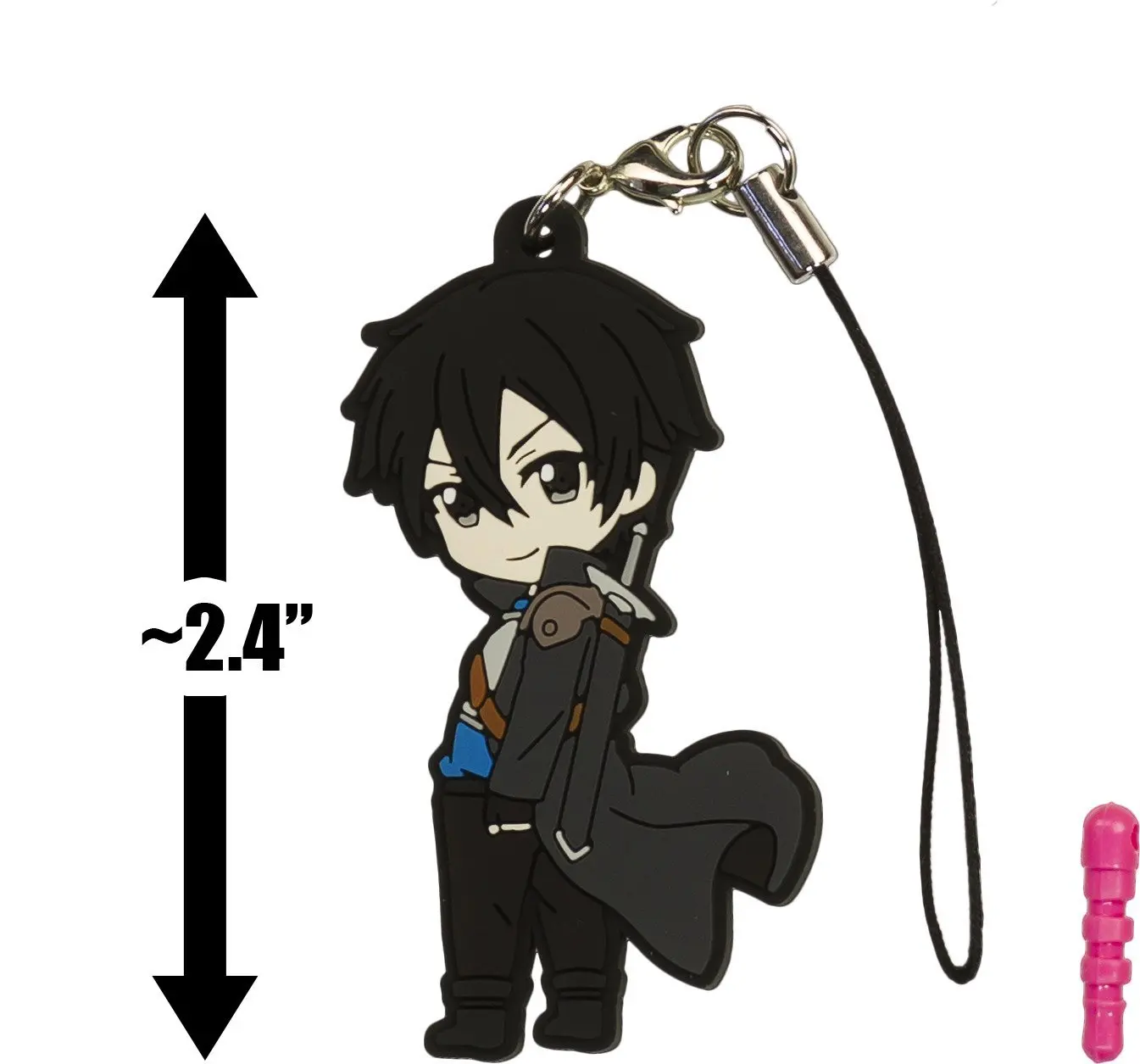 Kirigaya Kazuto Phone Charm by Hobby Stock Sword Art Online II *NEW* Pikuriru