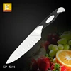 Germany steel 1.4116 winding 6"chef knife with G10 handle black /red